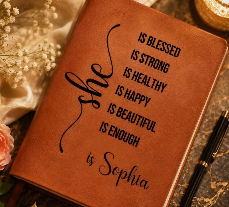 Personalized Leather Journal